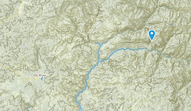 Elk River, Idaho Map
