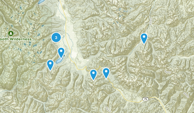 Galena, Idaho Map