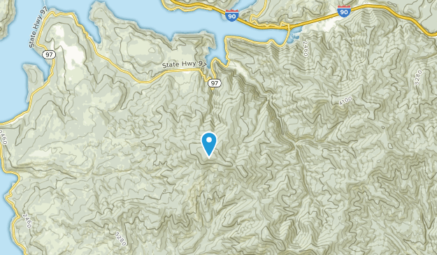 Harrison, Idaho Map