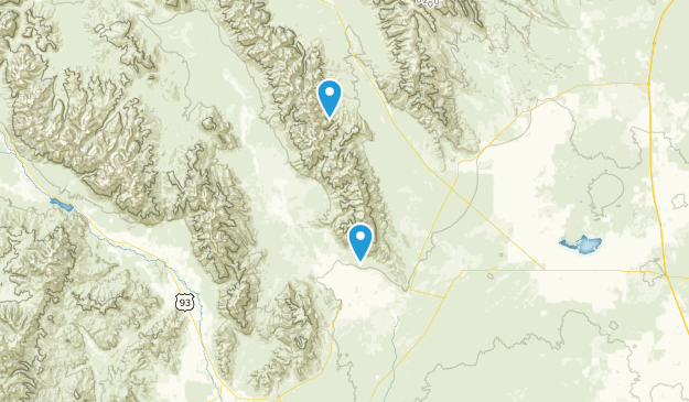 Howe, Idaho Map