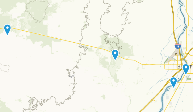 Idaho Falls, Idaho Map