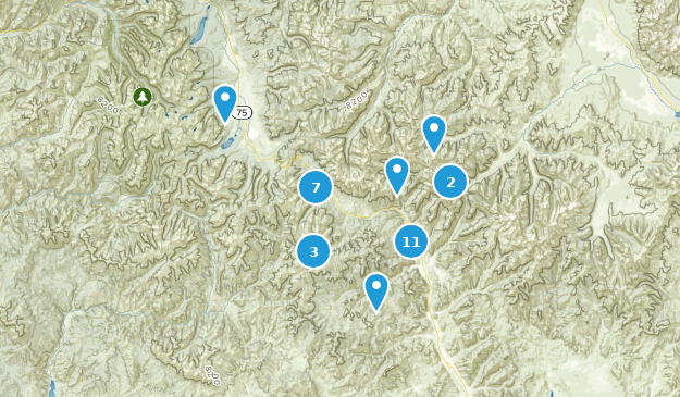 Ketchum, Idaho Map
