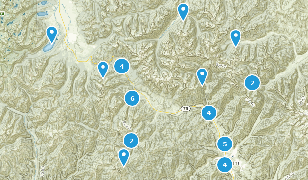 Ketchum, Idaho Map