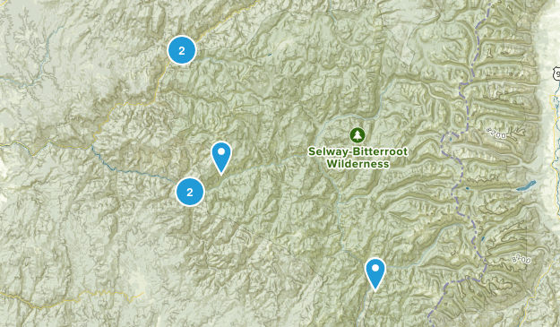Kooskia, Idaho Map