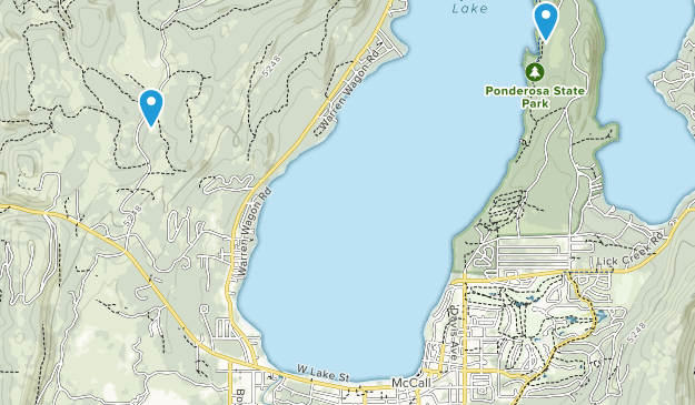 Lake Fork, Idaho Map