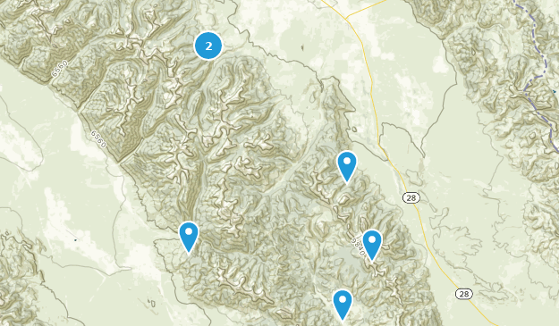 Leadore, Idaho Map