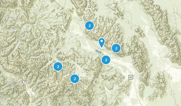 Mackay, Idaho Map
