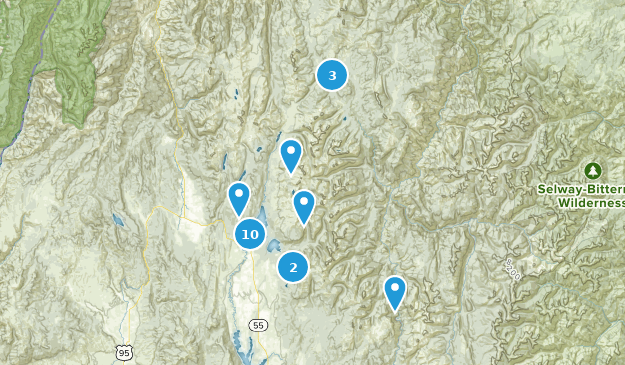 McCall, Idaho Map