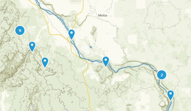 Melba, Idaho Map