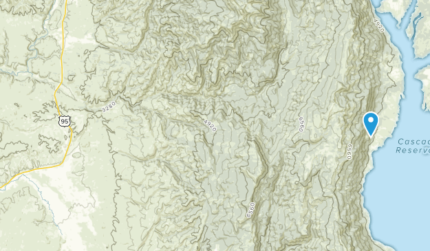 Mesa, Idaho Map