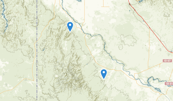 Murphy, Idaho Map