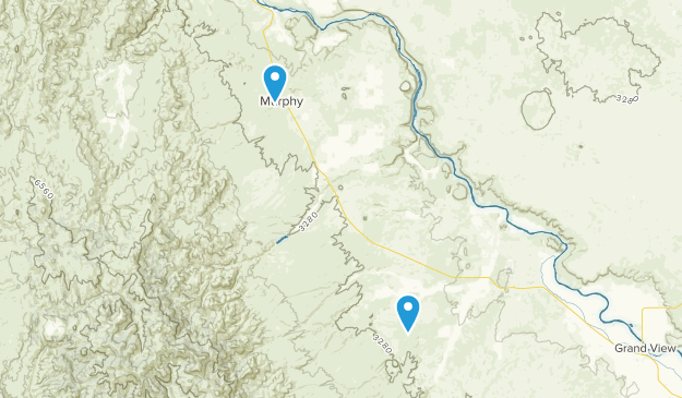Murphy, Idaho Map