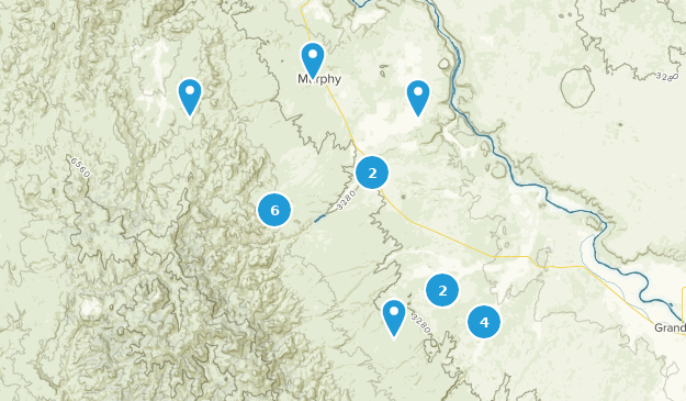Murphy, Idaho Map