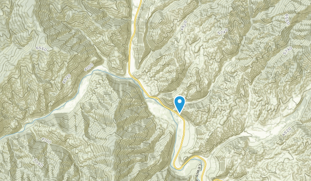 North Fork, Idaho Map