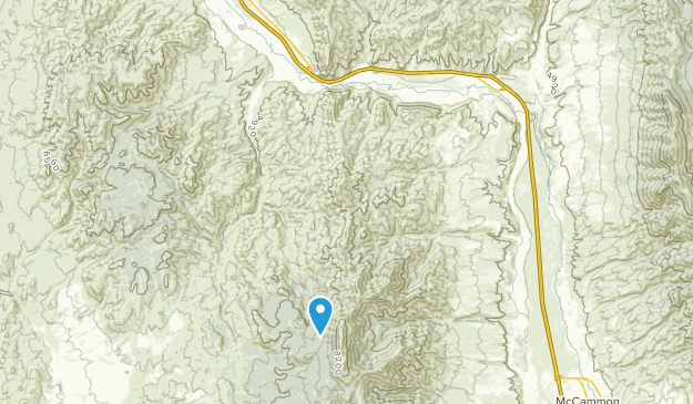 Portneuf, Idaho Map