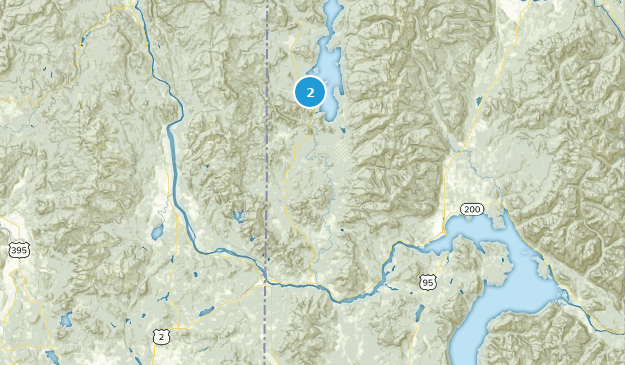 Priest River, Idaho Map