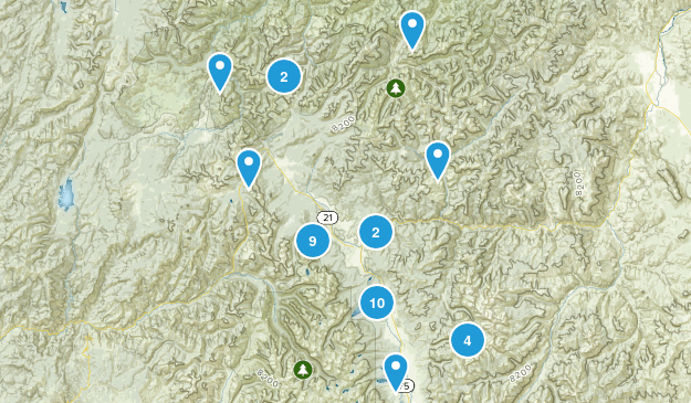 Stanley, Idaho Map