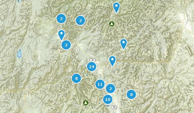 Stanley, Idaho Map