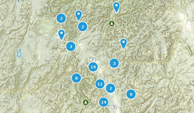 Stanley, Idaho Map
