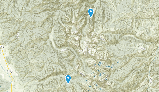 Torreys, Idaho Map