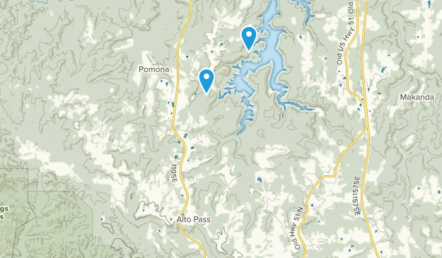 Alto Pass, Illinois Map