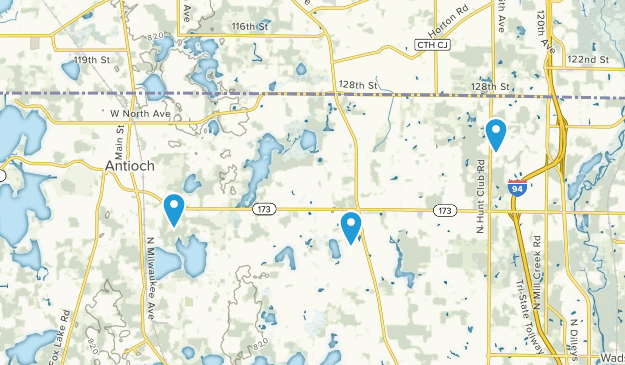Antioch, Illinois Map
