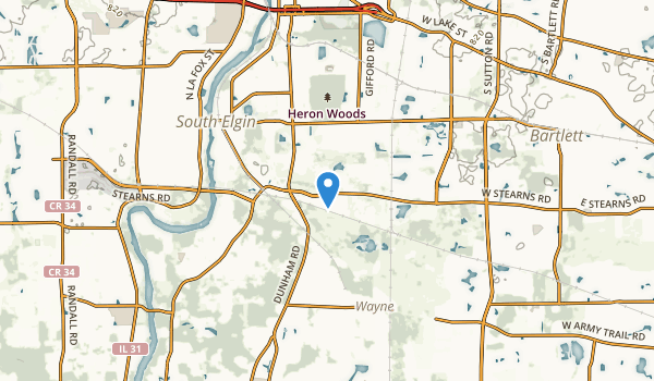 Bartlett, Illinois Map