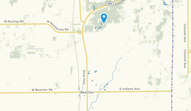 Beecher, Illinois Map