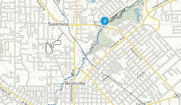 Belleville, Illinois Map