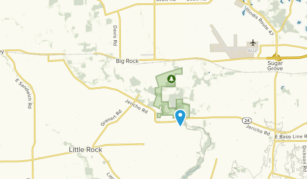 Big Rock, Illinois Map