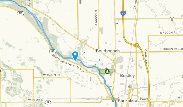 Bourbonnais, Illinois Map