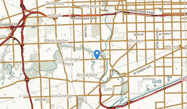 Brookfield, Illinois Map