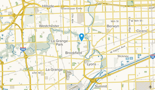 Brookfield, Illinois Map
