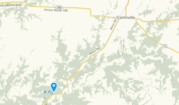 Carlinville, Illinois Map