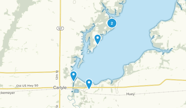 Carlyle, Illinois Map
