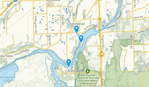 Channahon, Illinois Map