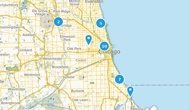 Chicago, Illinois Map