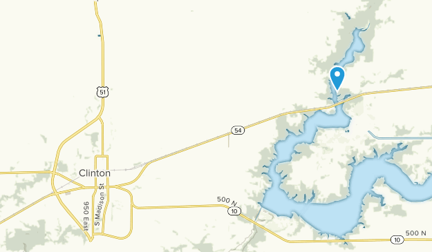 Clinton, Illinois Map