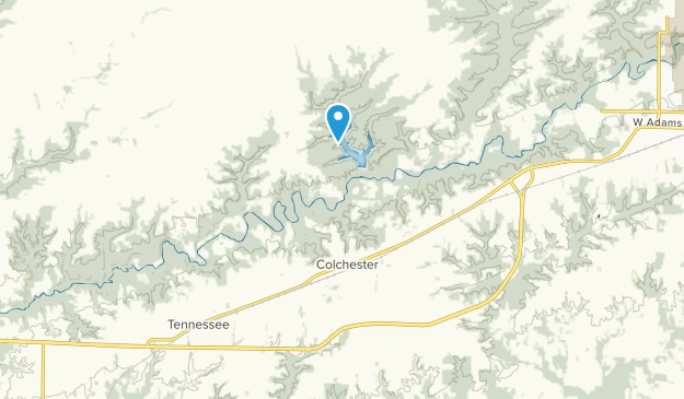 Colchester, Illinois Map