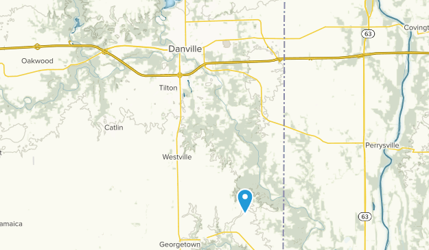 Danville, Illinois Map