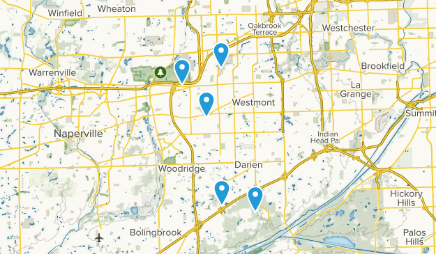 Downers Grove, Illinois Map