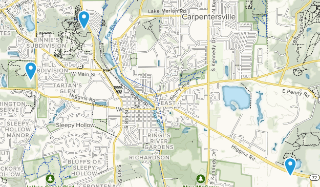 Dundee, Illinois Map