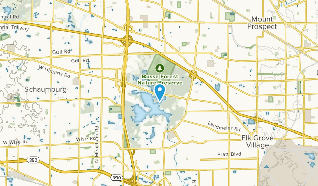 Elk Grove Village, Illinois Map