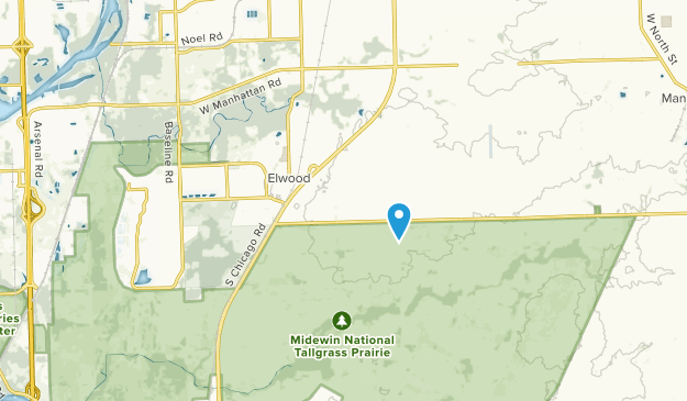 Elwood, Illinois Map