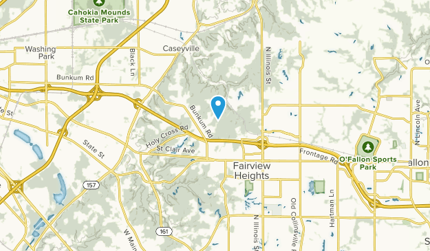 Fairview Heights, Illinois Map