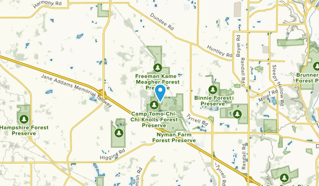 Freeman, Illinois Map