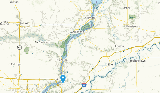 Fulton, Illinois Map