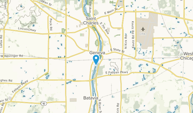 Geneva, Illinois Map