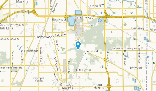 Glenwood, Illinois Map