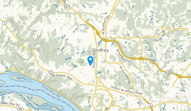 Godfrey, Illinois Map
